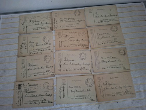X12 feldpost deutsche karten - feldpost,
