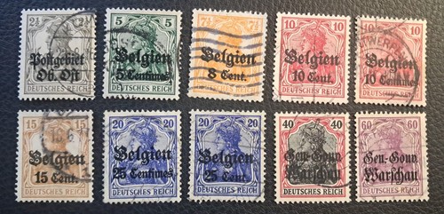 Wwi german military - german, occupation