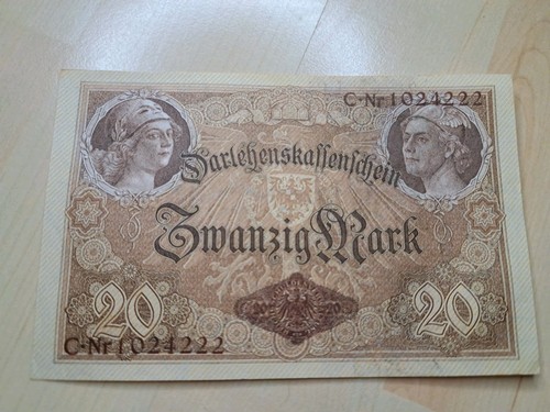 Mark darlehenskassenschein - 20,