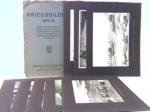 Kriegsbilder 1914 nach - kriegsbilder, 1914-15.