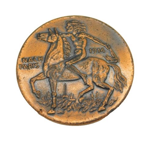 Ww1 bronze nach - "nach, 1914"
