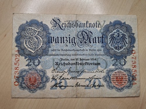 Mark reichsbanknote german - reichsbanknote,